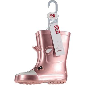 XQ Footwear - Regenlaarzen - Unicorn - Kids - Roze - Maat 23/24