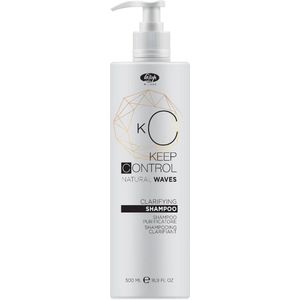 Lisap Keep Control Natural Waves Clarifying Shampoo 500ml