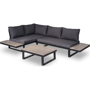 Mondial Living Loungeset Titan | Hoekset incl. Acacia Houten Tafel