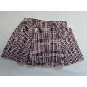 Rok - Meisje - Roze , zwart - Geruit - 3 jaar 98