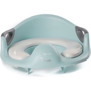 Bo Jungle - Toiletverkleiner Peuter - WC bril verkleiner - Toilettrainer - Zindelijkheidstraining - Toiletseat reducer - Universeel aanpasbaar - Pastel Blauw