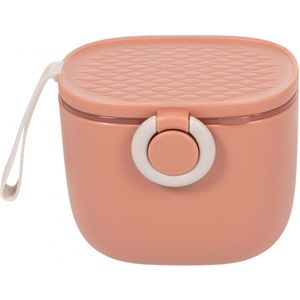 Bo Jungle - Doseerdoos melkpoeder - met maatlepel - Bewaarbakje babyvoeding - Snackhouder - 500ml - Nomadic Powder Box Terracotta