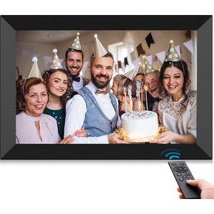 Intelectro Digitale Fotolijst - Foto/Video/Muziek - Zwart