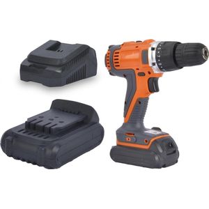 VERTAK Accu Boormachine – 18V Li-Ion Accu  – SUPERPROMO Incl. batterij 2.00mAh en oplader