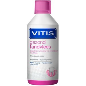 12x Vitis Mondwater Gezond Tandvlees 500 ml