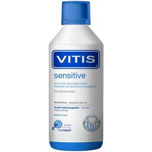 12x Vitis Mondwater Sensitive 500 ml