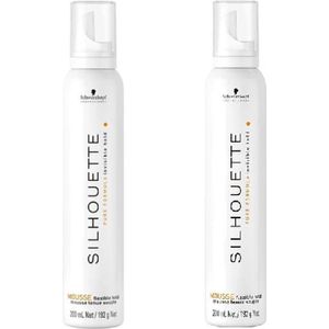 Schwarzkopf Haarlak Schwarzkopf Silhouette Flexible Hold Mousse - voordeelverpakking - 2 x 500ml