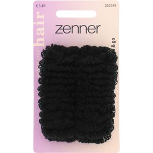 4x Zenner Elastieken Donut Zwart 2 stuks