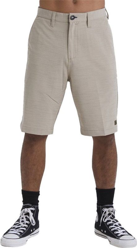 Korte Broeken - Kaki - 64% Polyester, 22% Katoen, 8% Elasthan, 6% Polyamide