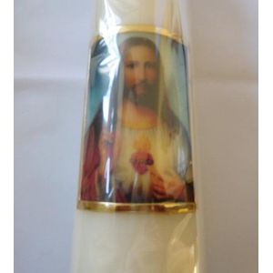 Kaars gedompeld Heilig Hart Jezus