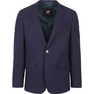 Suitable Bangor Colbert Donkerblauw (navy) Shadow - Maat 50 - Heren blazer