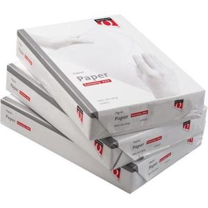 Kopieerpapier Quantore a4 80gr wit 500vel - 5 pakken - 2500 vellen
