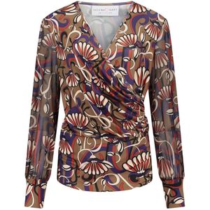 Helena Hart - 7458J - Blouse - Paars - Zijdezacht