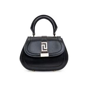 Versace Mini Top Handle Handtassen , Black , Dames , Maat: ONE Size