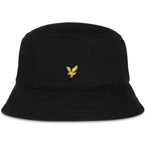 Lyle & Scott, Bucket Hat- LS Zwart, Heren, Maat:ONE Size