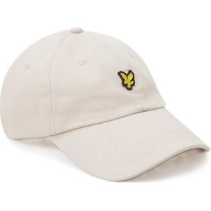 Lyle & Scott, Baseball Cap - Klassieke Stijl Beige, Heren, Maat:ONE Size