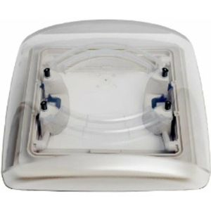MPK Dakluik VisionVent S Pro Wit 28x28cm Dubbele Plissé
