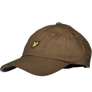 Lyle and Scott Caps-Muts Groen Regular Fit - Maat One size - Mannen - Herfst/Winter Collectie - Katoen