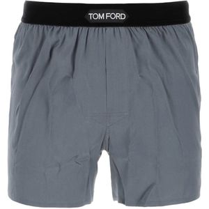 Tom Ford, Heren, Ondergoed, Grijs, Maat: L Satijn,