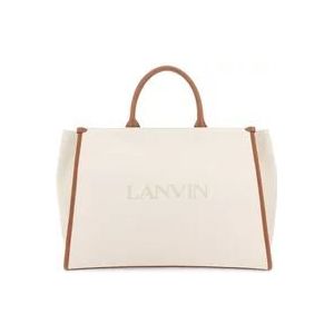 Lanvin, Tassen, Dames, Wit, ONE Size, Handtassen