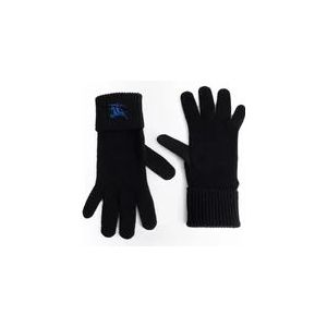 Burberry Gebreide Cashmere Handschoenen , Black , unisex , Maat: S/M