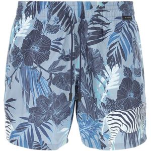 Etro, Heren, Badkleding, Blauw, Maat: S Spandex,