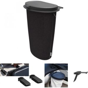 Flextrash Afvalbak Auto L 9L Boldly Black Set