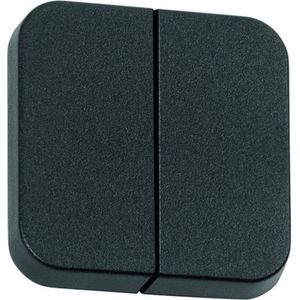 Presto Afdekplaat Wipschak Dubbel S-30.000 Zwart