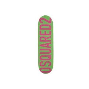 Dsquared2 Groen en Roze Skateboard Deck , Multicolor , Dames , Maat: ONE Size