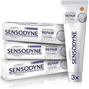 Sensodyne - Repair & Protect Whitening - Tandpasta - 3x75 ml
