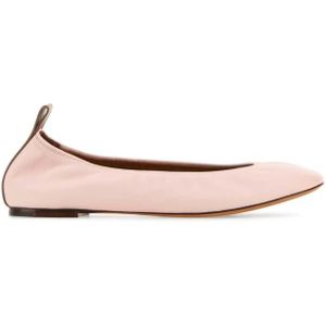 Lanvin, Roze leren ballerinas Roze, Dames, Maat:36 EU