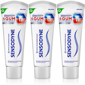 Sensodyne - Sensitivity & Gum Whitening - Tandpasta - 3x75 ml