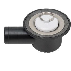 Reich afvoerplug zwart