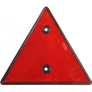 Reflector driehoek 16x16 ROOD