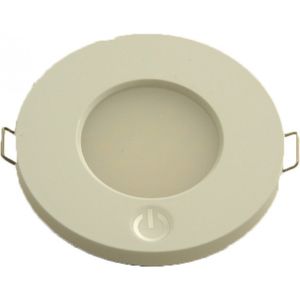 LED Inbouwspot Button + Schakelaar 12V 2.5W
