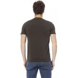 Baldinini - Trendy T-Shirt - Groen - 100% Katoen