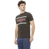 Baldinini - Trendy T-Shirt - Groen - 100% Katoen