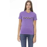 Baldinini Trend - T-shirt - Paars - Katoen