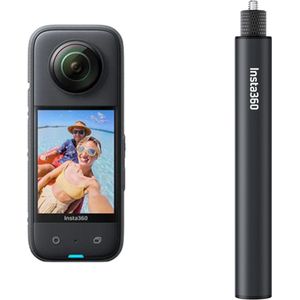 Insta360 - Action camera X3 - Bundel met selfie stick 18-70 cm