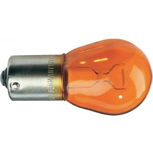 Gloeilamp (12volt-21 Watt) Kleur: oranje  OP=OP!