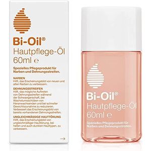 Bi-Oil Huidverzorgingsolie, speciaal verzorgingsproduct, helpt bij striae en littekens, helpt bij een droge huid en bij ongelijkmatige huidtint, 60 ml