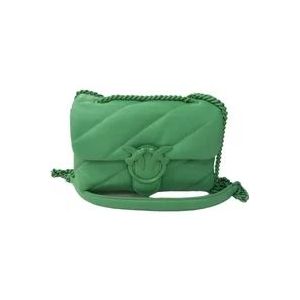 Pinko Groene Tassen Collectie , Green , Dames , Maat: ONE Size