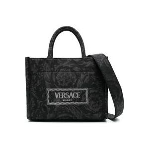 Versace Zwarte Tassen - Stijlvolle Collectie , Black , Dames , Maat: ONE Size