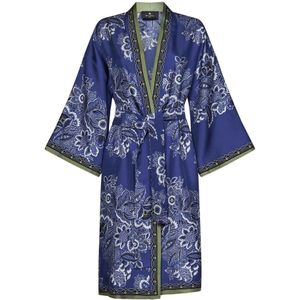 Etro, Blouses & Shirts, Dames, Blauw, L, Kimonos