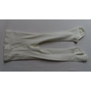 Maillot Kousenbroek - Collant - Meisje - wit -Effen- 12/ 24 maanden