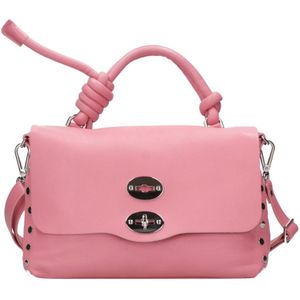 Zanellato, Shoulder Bags Roze, Dames, Maat:ONE Size