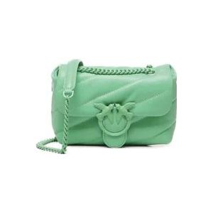 Pinko Groene Tassen Collectie , Green , Dames , Maat: ONE Size