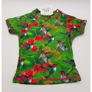 Needs Kids - Zwemshirt - UV Protect - Maat 92 - Kolibri