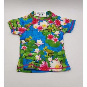 Needs Kids - Zwemshirt - UV Protect - Maat 98/104 - Kikkers