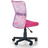 DINGO - kinderbureaustoel - gaas - 48x86-98x56cm - roze